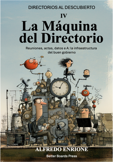 Portada de La máquina del directorio, volumen IV de Directorios al Descubierto
